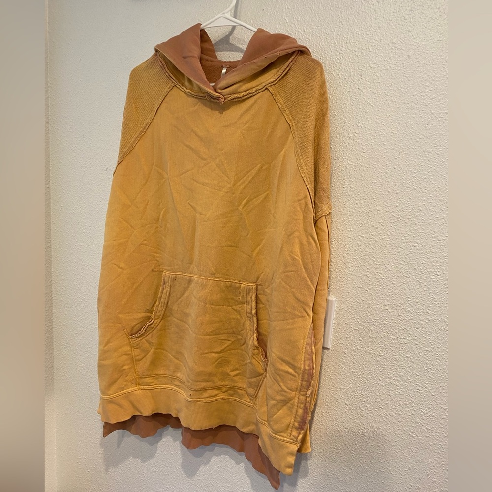 Free people Zoe hoodie tunic S